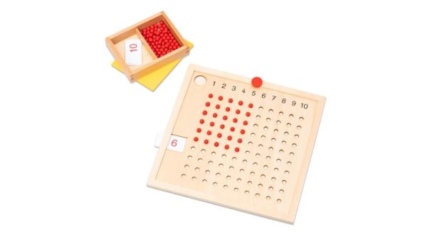 Image sur Table de la multiplication Montessori